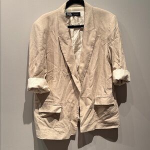 Zara Women's Beige Blazer